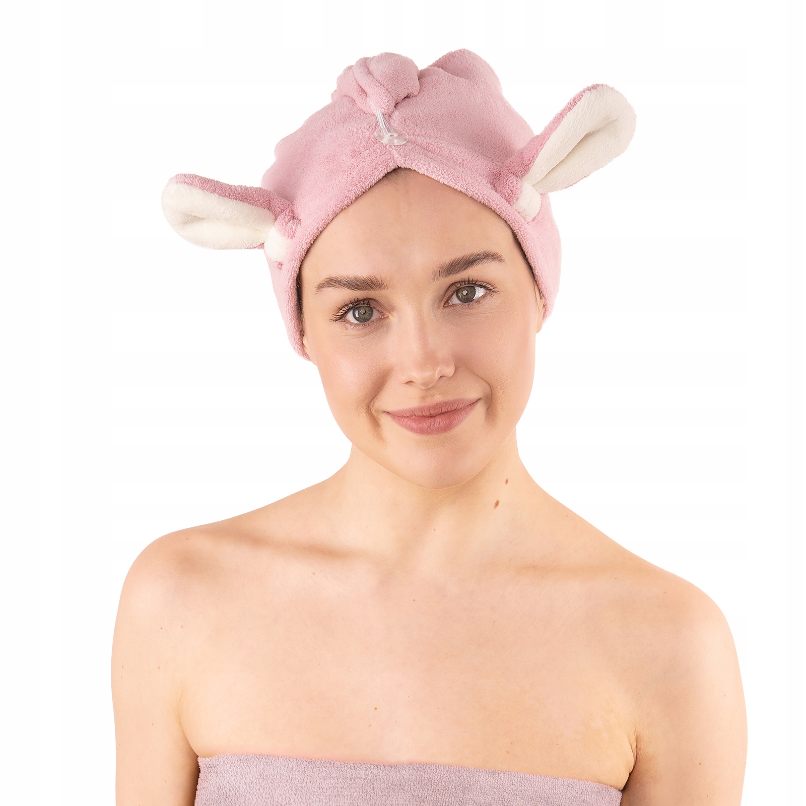 TURBAN DO WŁOSÓW MOMO RĘCZNIK DO SUSZENIA WŁOSÓW PREZENT DLA DZIEWCZYNY Kod producenta 21523