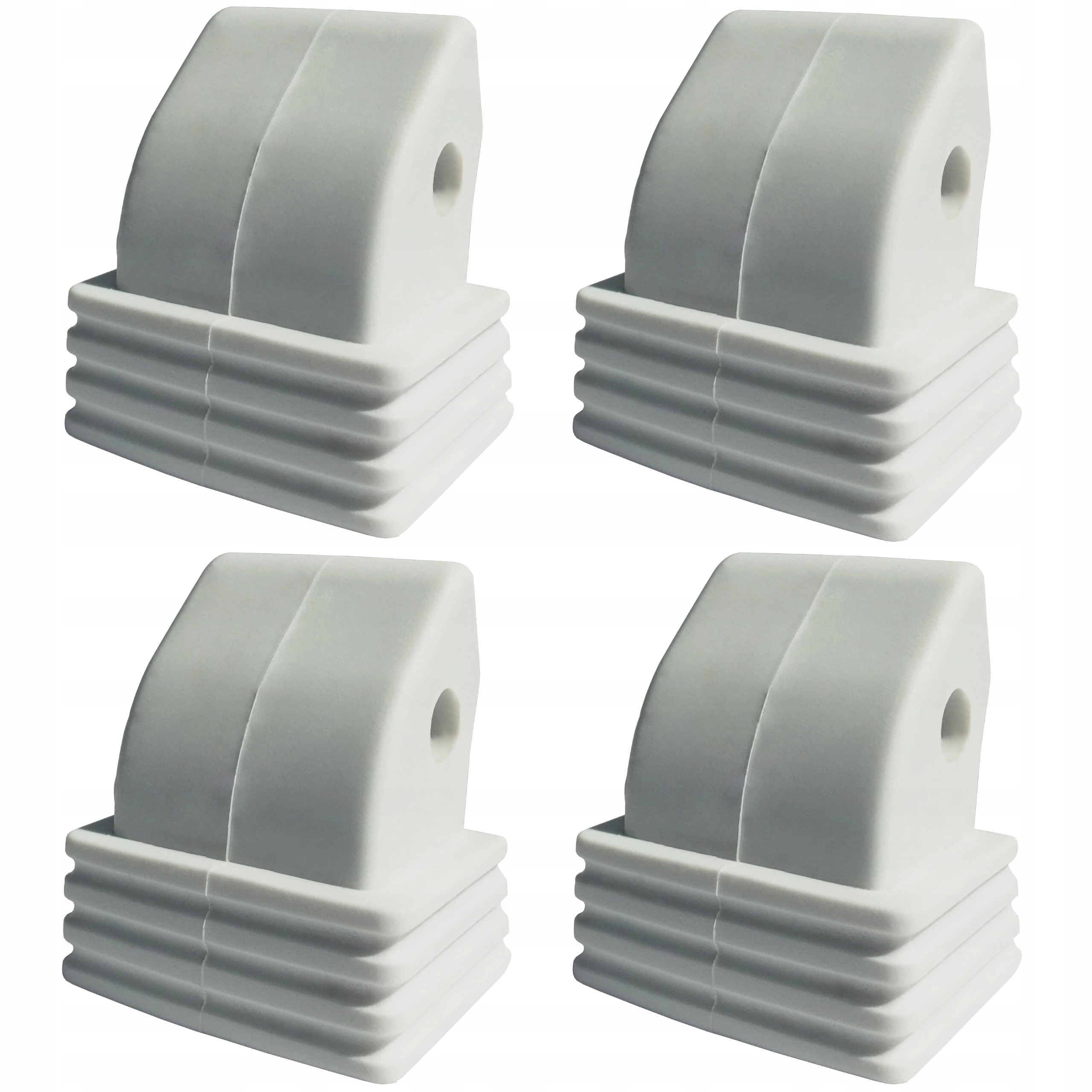 Hamulec do rolek RAVEN Pulse TPR biały 4szt XS/S