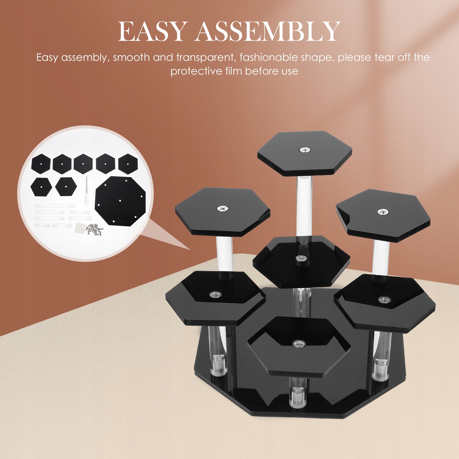 Stojak na perfumy, pojemnik na organizery, deser Marka bez marki