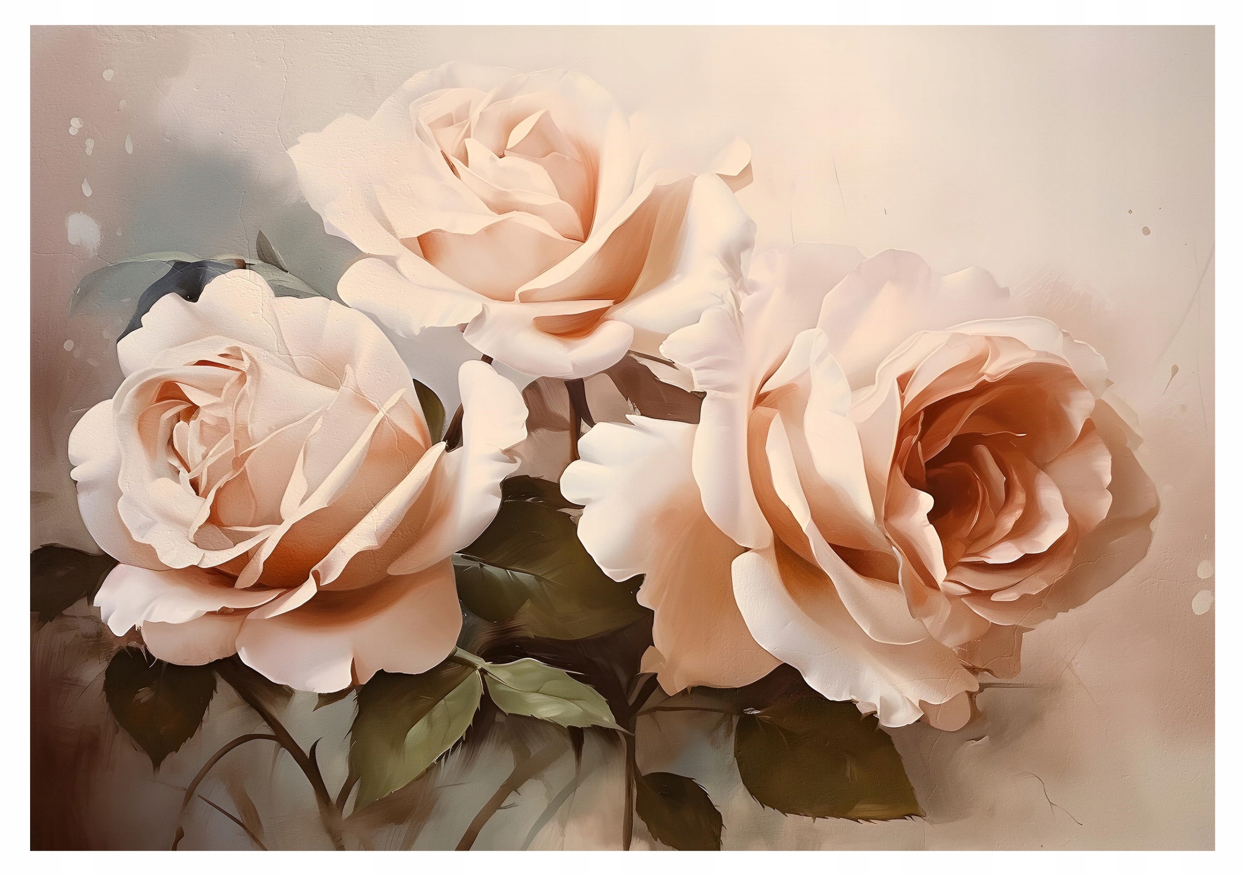 Fototapeta Květiny Růže 3D Obývací pokoj Ložnice 416x254