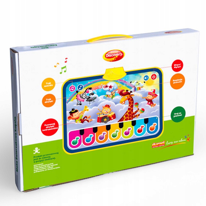 DUMEL DISCOVERY MATA ZWIERZAKOWA KAPELA Wiek dziecka 12 m +