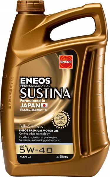 OLEJ ENEOS 5W-40 4L SUSTINA C3 Rodzaj syntetyczne