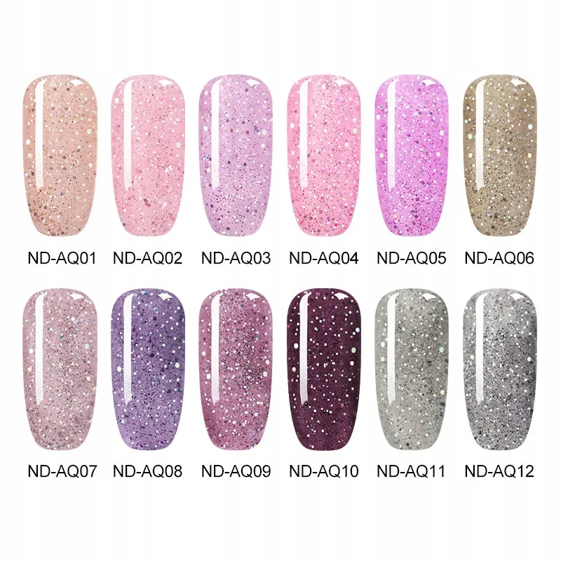 NICOLE DIARY - manicure tytanowy - PROSZEK AQ02 Marka inna marka