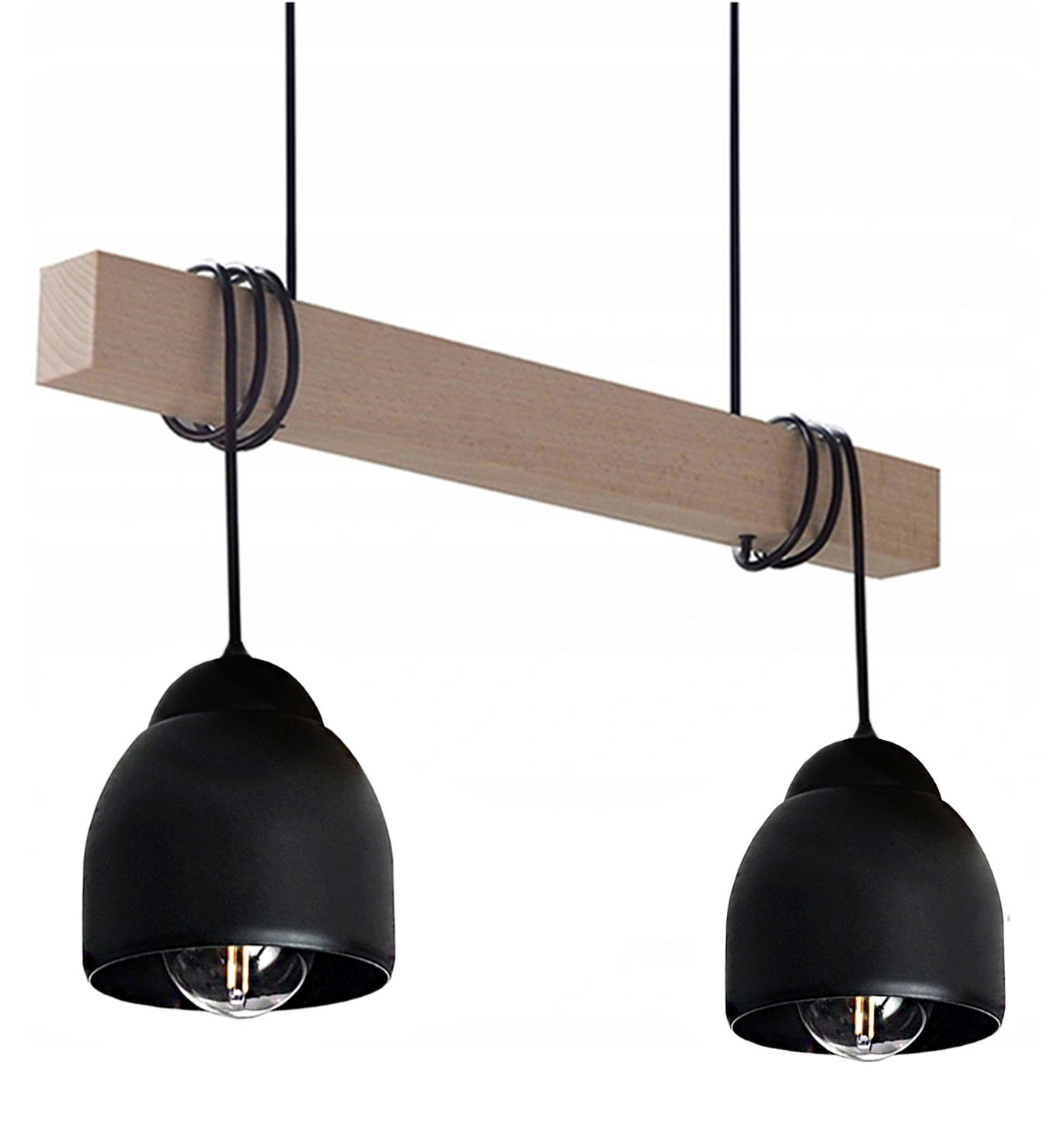 

Lampa Wisząca Sufitowa 022-K2 E27 Led Loft Łezka