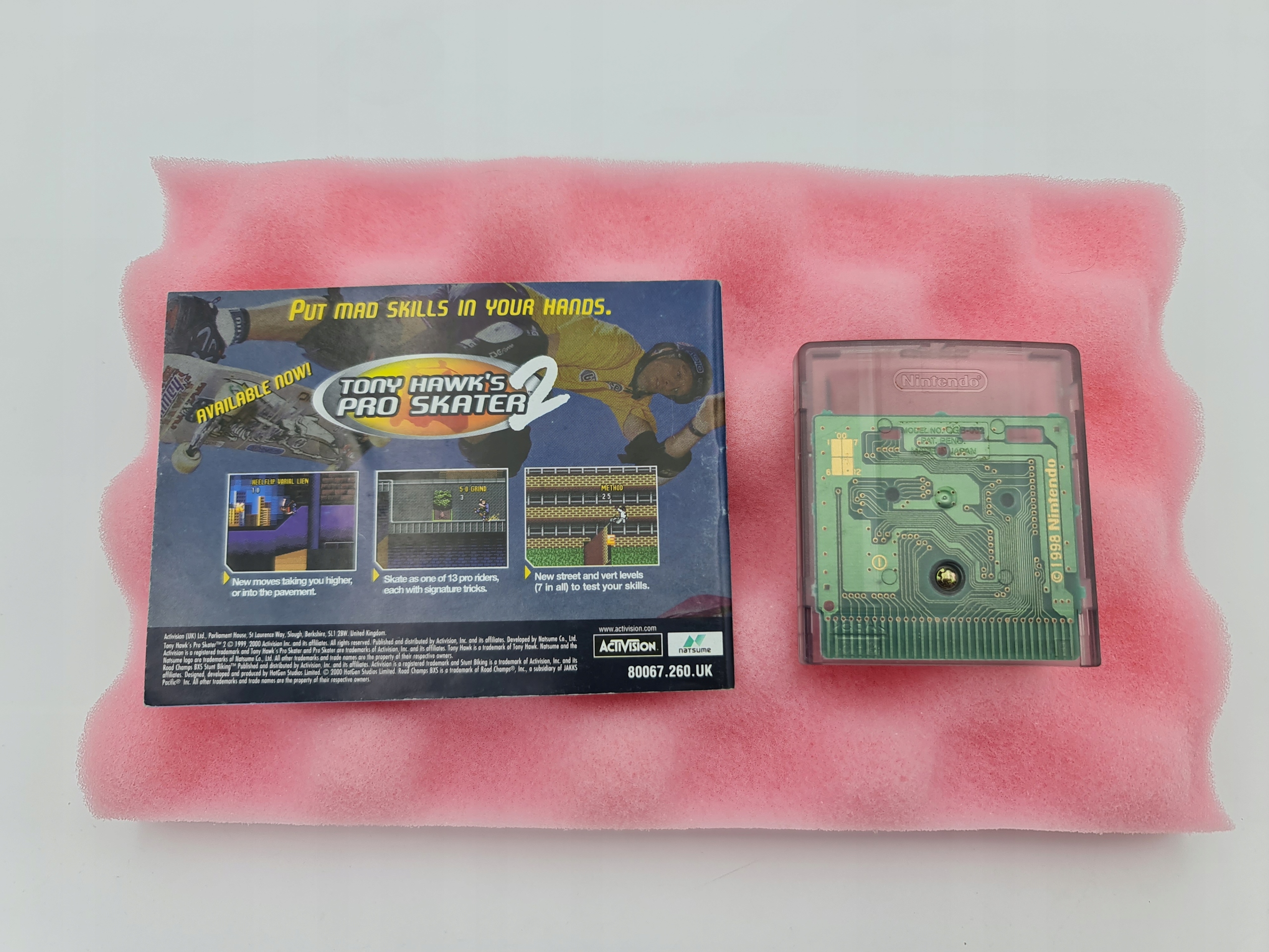 GAME BOY COLOR ROAD CHAMPS Tytuł Road Champs