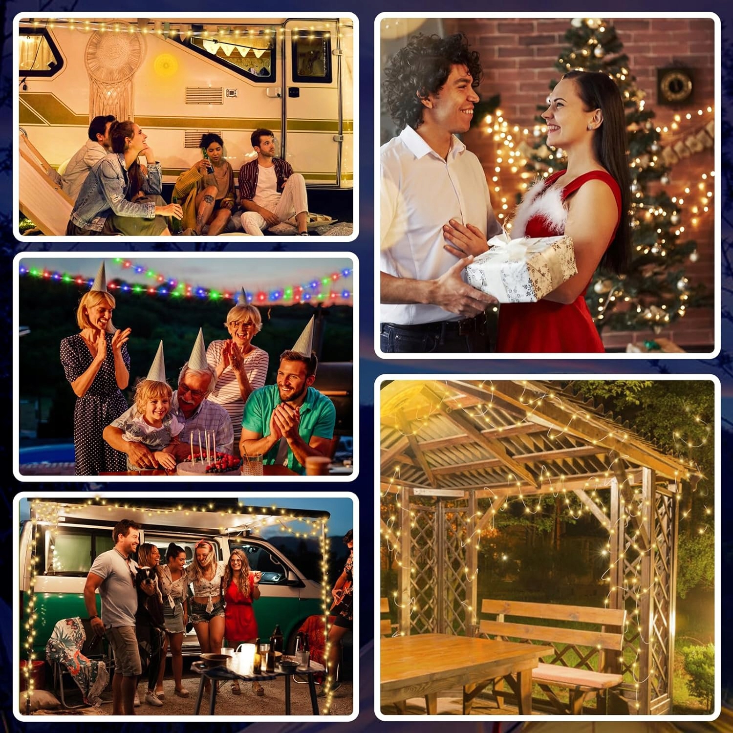 LAMPKA DO NAMIOTU KEMPINGOWEGO LED O CIEPŁEJ BARWIE ŚWIATŁA USB 1800MAH Kolor dominujący biały