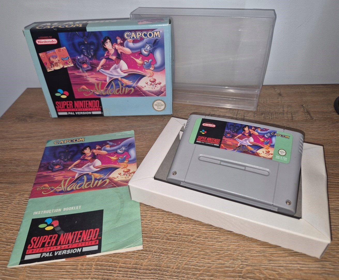 Disney's Aladdin Nintendo SNES pudełkowa