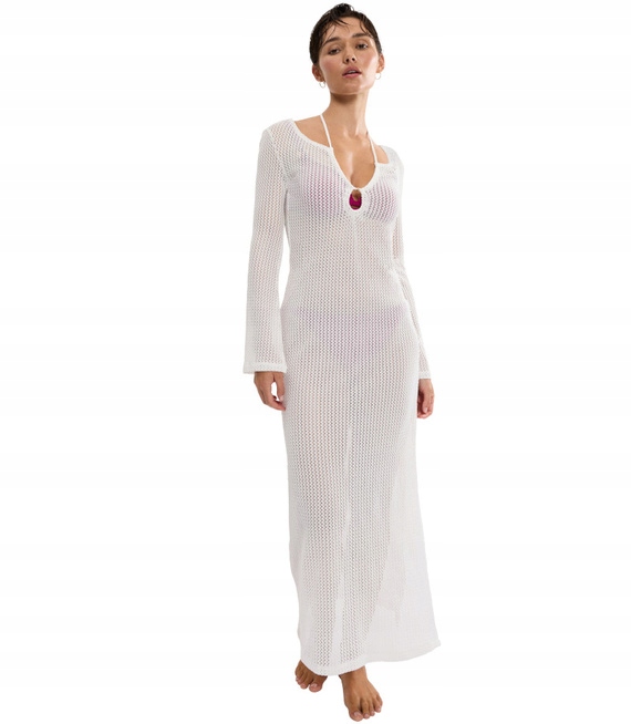 Dlouhá dámská košile Triumph Beach MyWear Crochet Long Dress 38