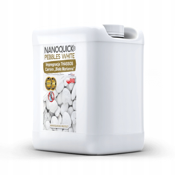 Impregnat do Kamieni Thassos Carrara Biała Marianna NANOQUICK Pebbles White EAN (GTIN) 5902198100041