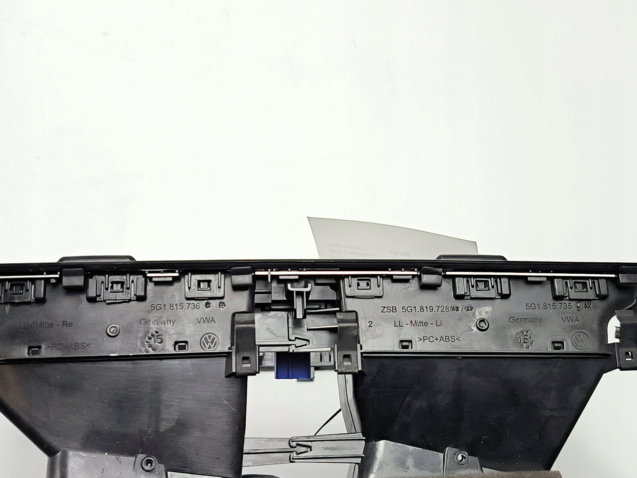 grid air conditioning devices 5G1819247 VOLKSWAGEN GOLF VII