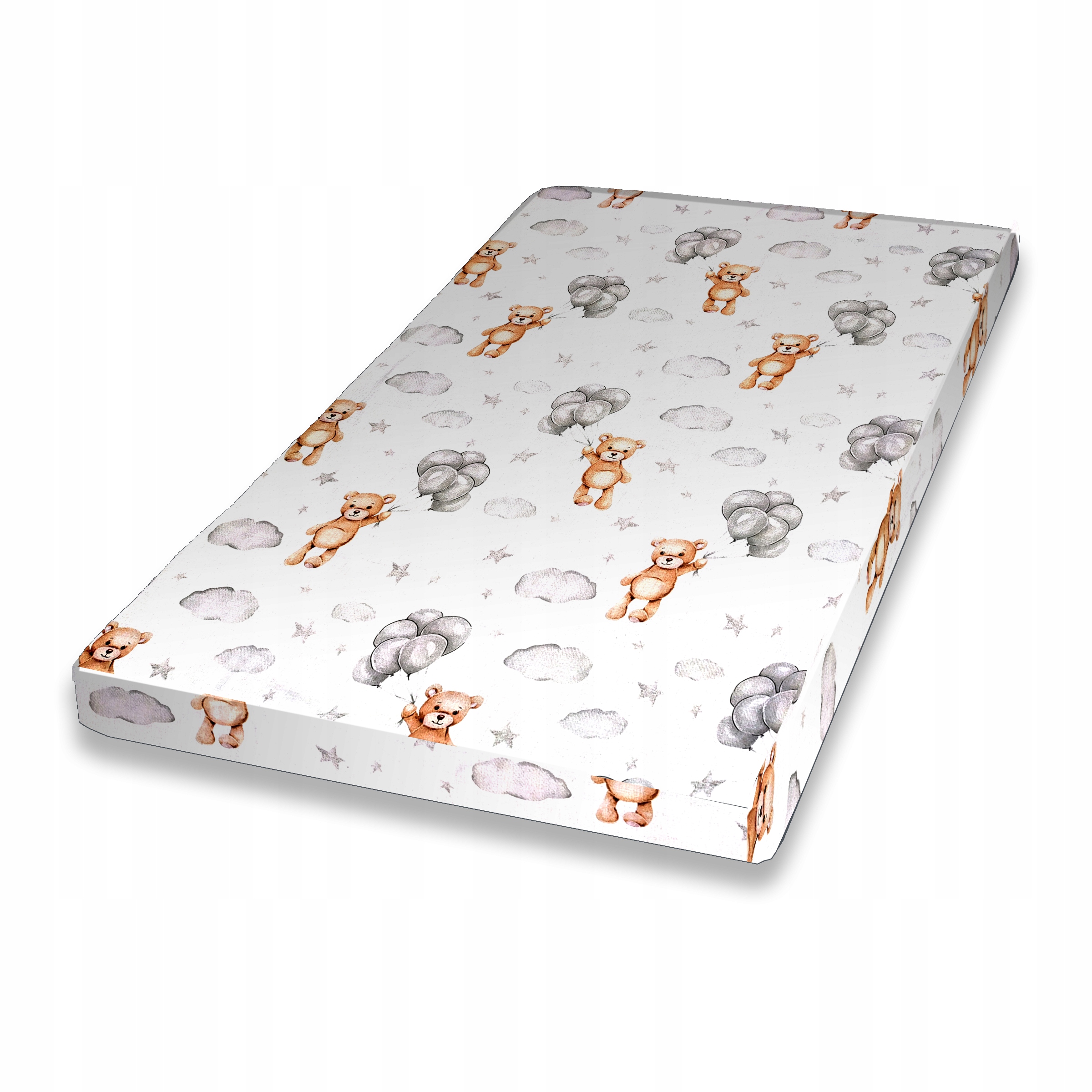 MATERAC PIANKOWY dziecięcy DO ŁÓŻECZKA 60X120cm