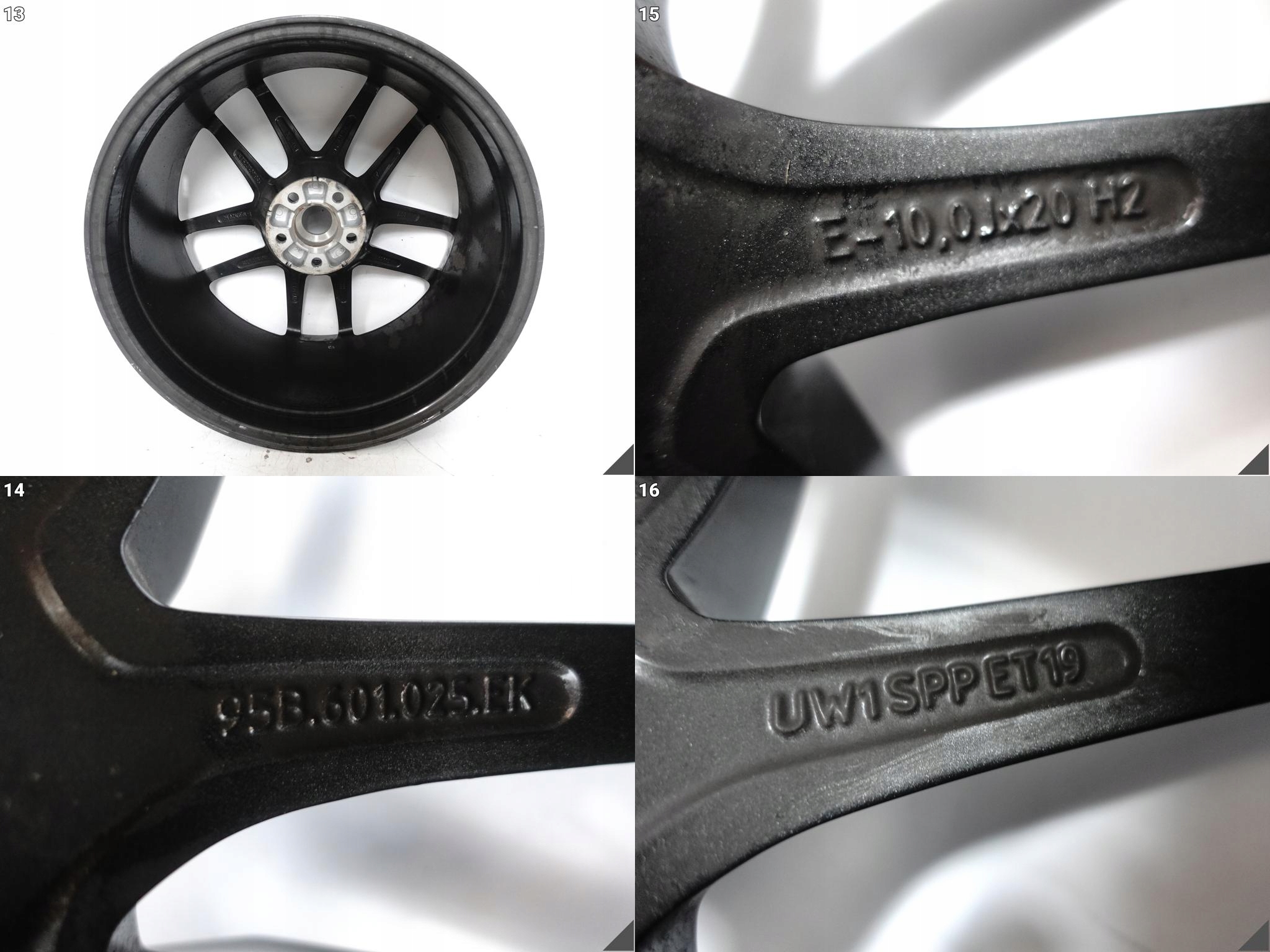 PORSCHE MACAN S TURBO GTS 95B disk disk 10Jx20H ET19 5x112 QU0