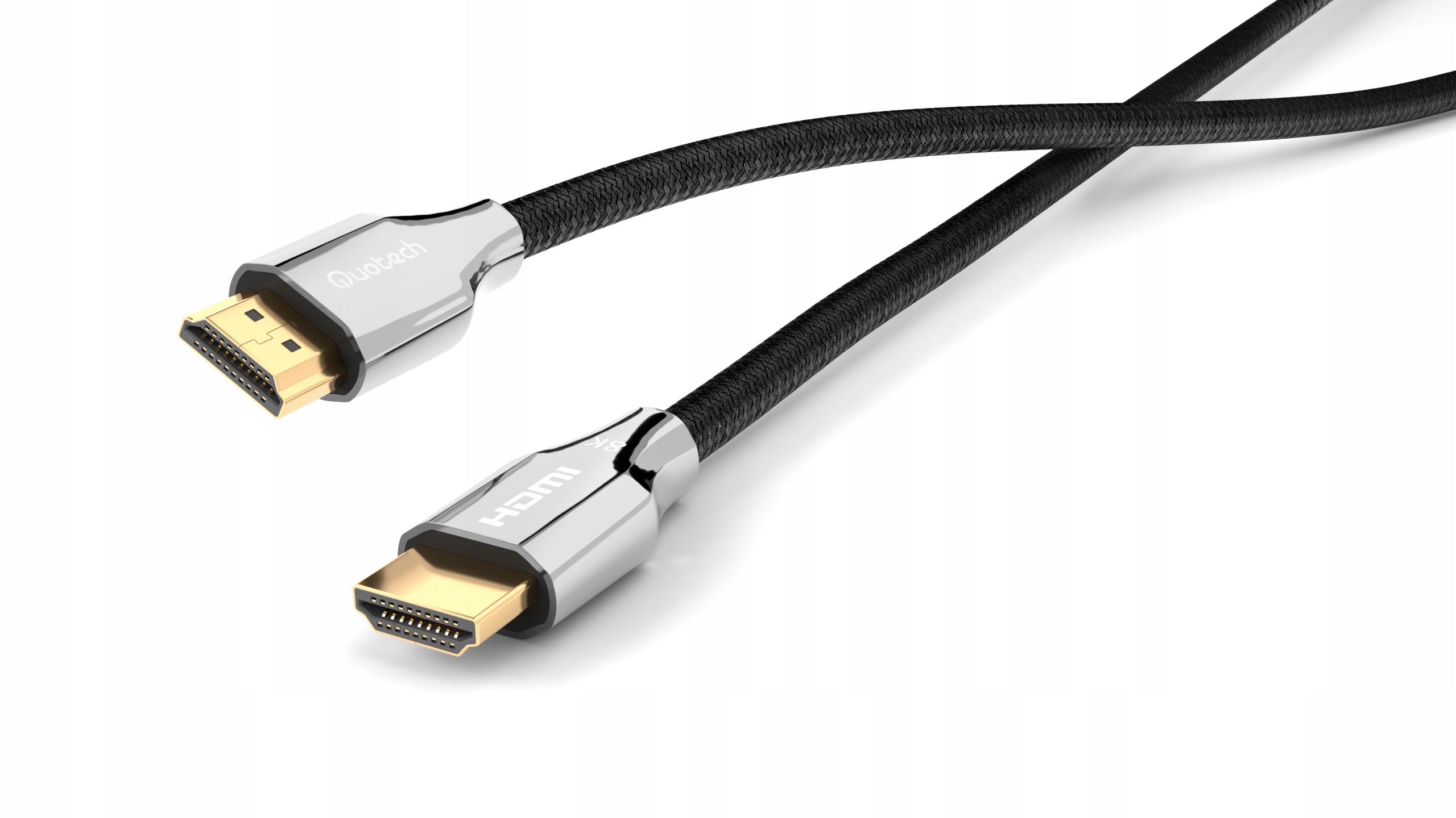 Kabel HDMI 2.1 Ultra High Speed 8K PREMIUM 2,5m Marka Quotech