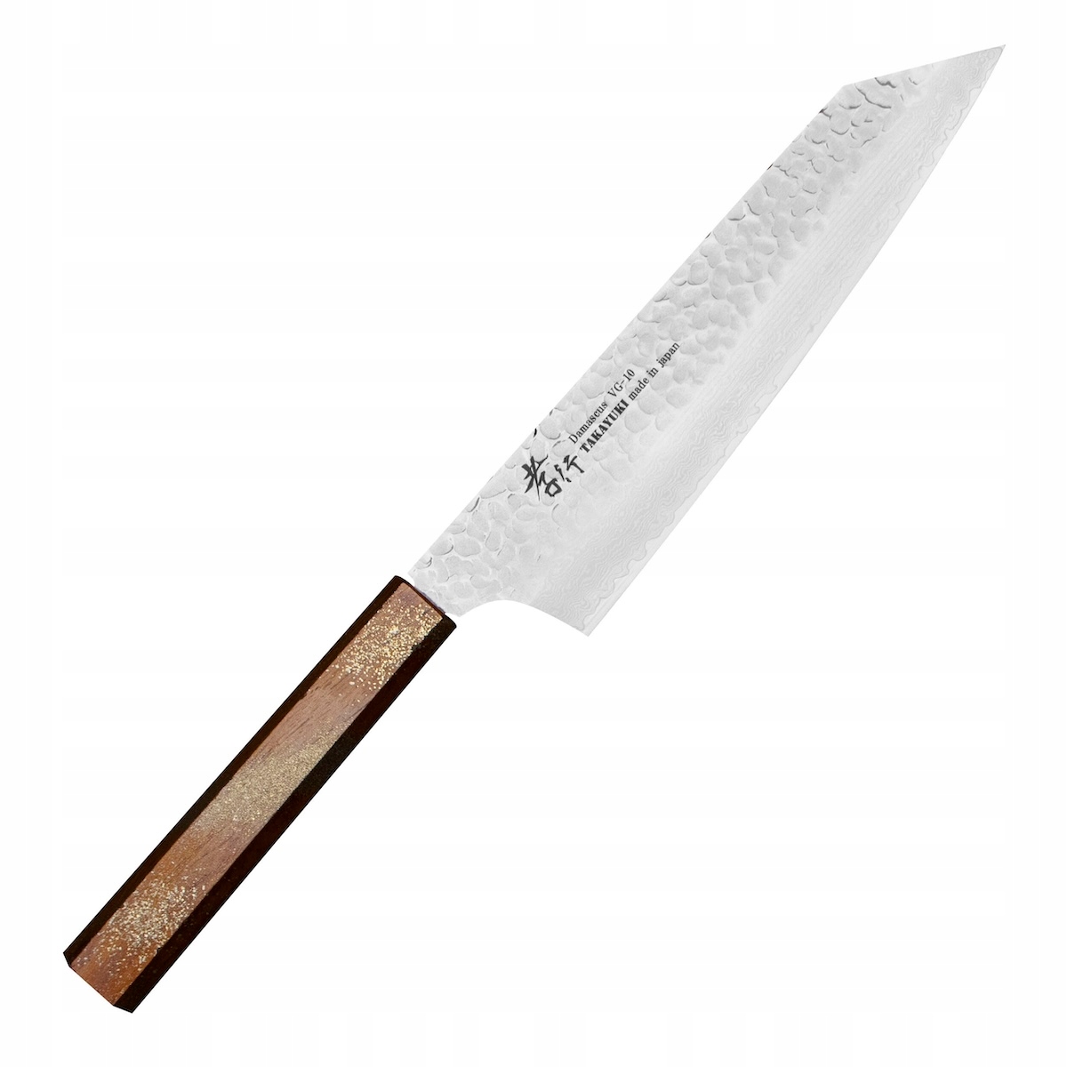Sakai Takayuki Urushi VG-10 Sairen Japonský ostrý kuchynský nôž Kengata 19 cm