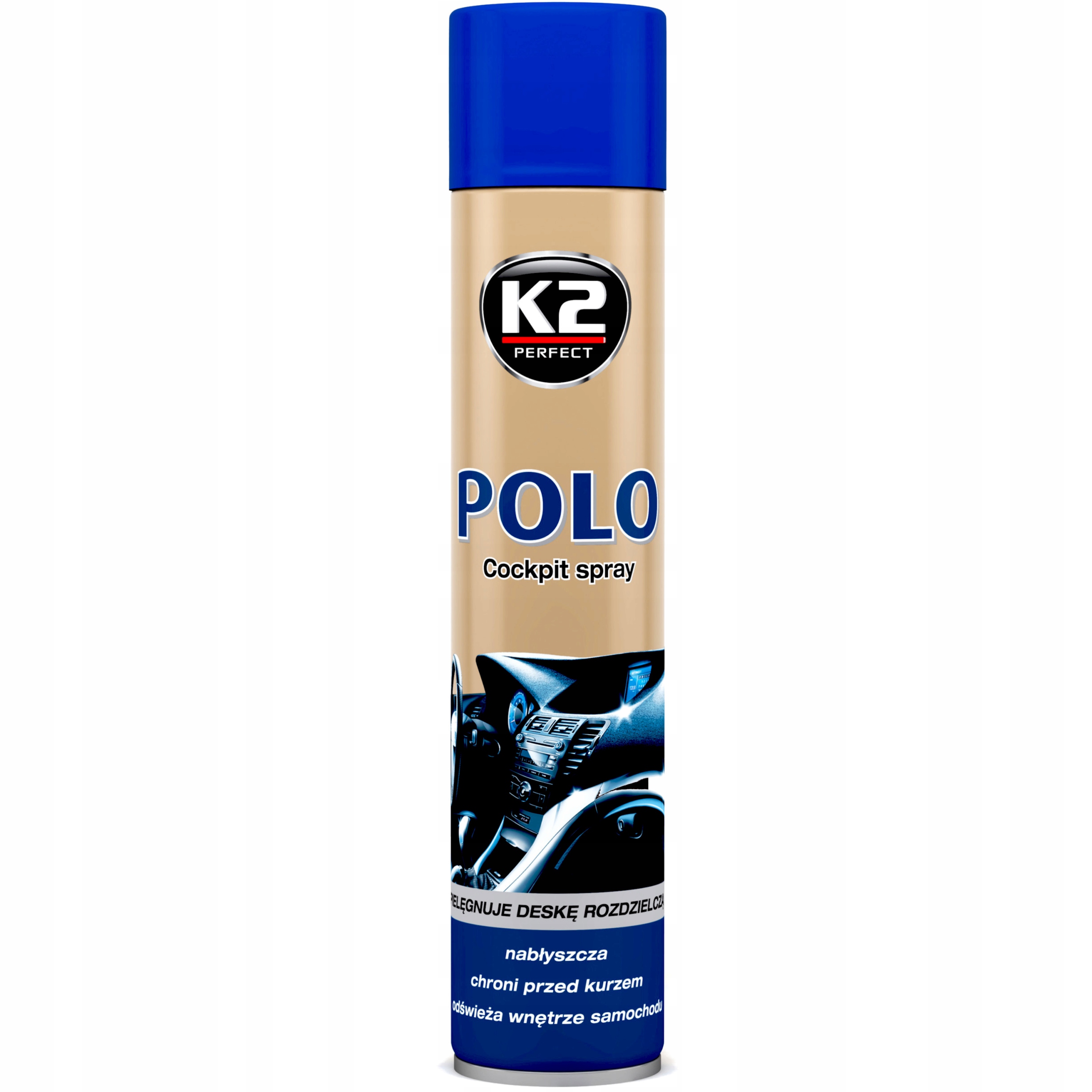 K2 Polo Cockpit LAWENDA 300ML PLAK do kokpitu