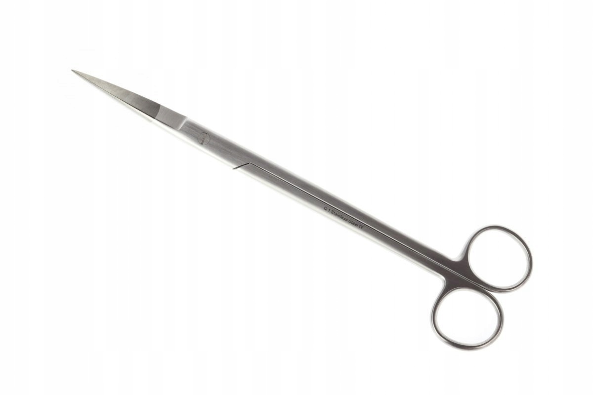 Akvaristické nůžky rovné 23 cm Přesné Jak