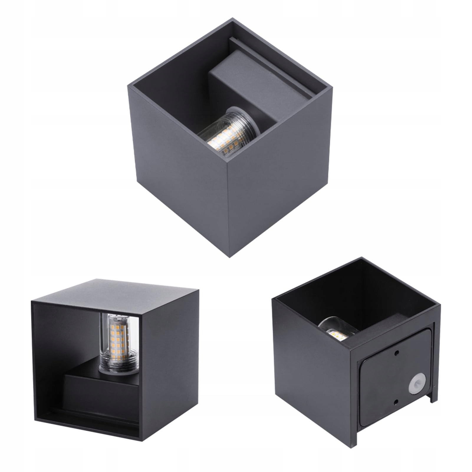 KLIGHTEN Zestaw 4 Nowoczesne Lampy Ścienne Zewnętrzne IP54 9W 4000K — miniatura 3