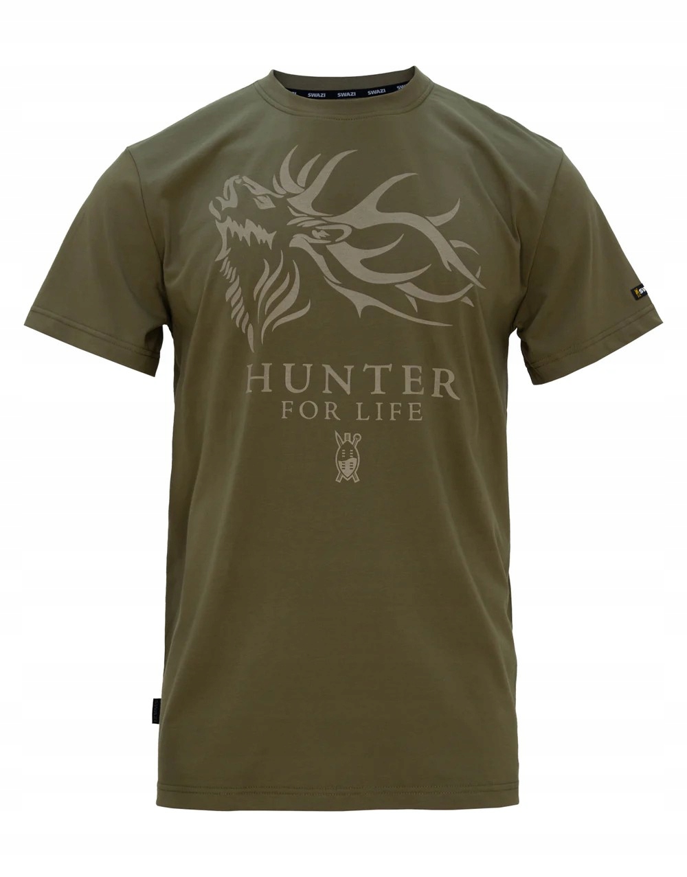 Swazi Pánské tričko Hunter For Life Tee T-Shirt Olive 3XL