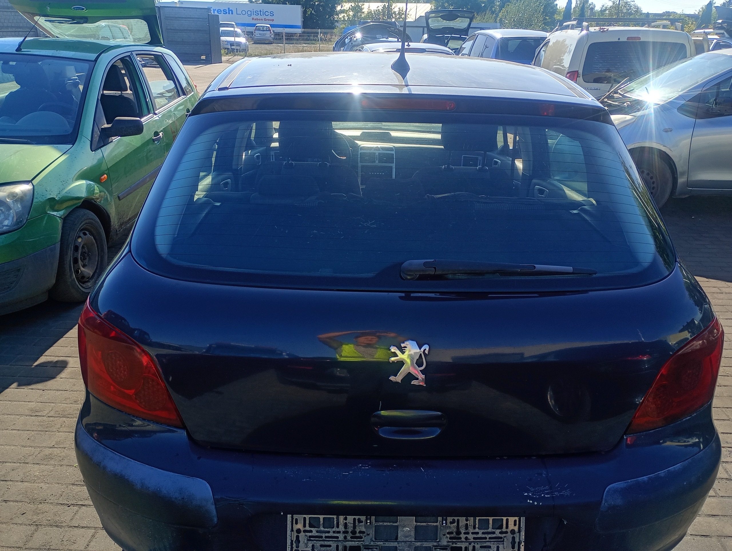 trunk door boot rear rear part Peugeot 307 FL 04-09 code lakieru KTG