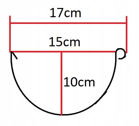 Rynny Marley Rynna 150/100 SZTUCER Brąz Średnica 150 mm