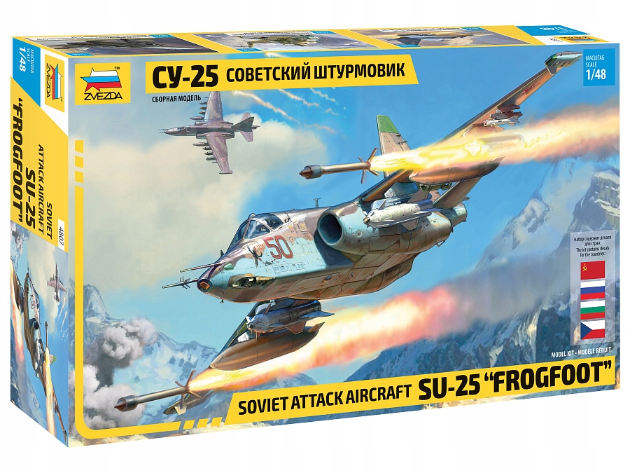 Su-25 Zvezda 4807 měřítko 1/48