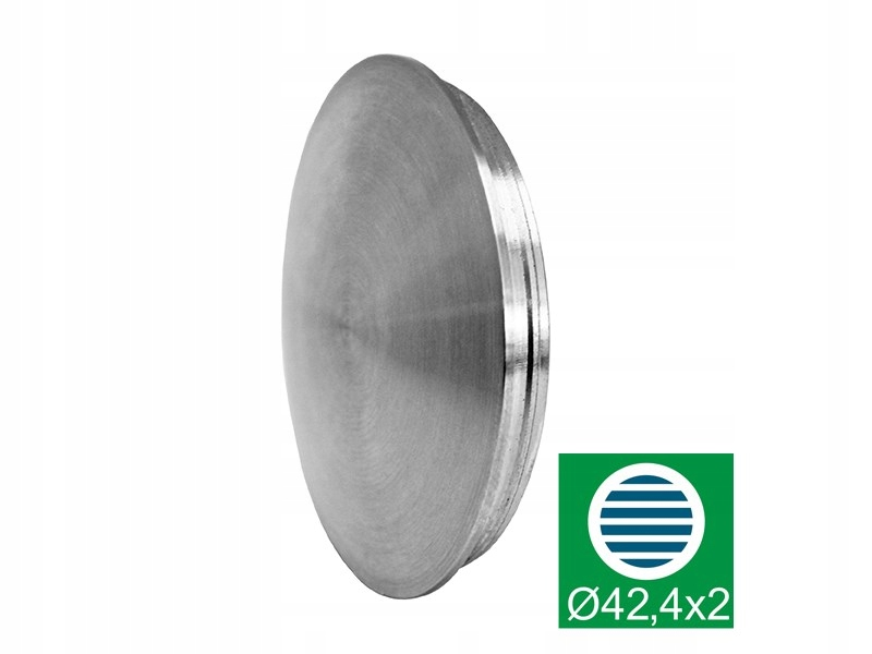 

Zaślepka Fi 42 Wypukła Aisi 304 Satyna