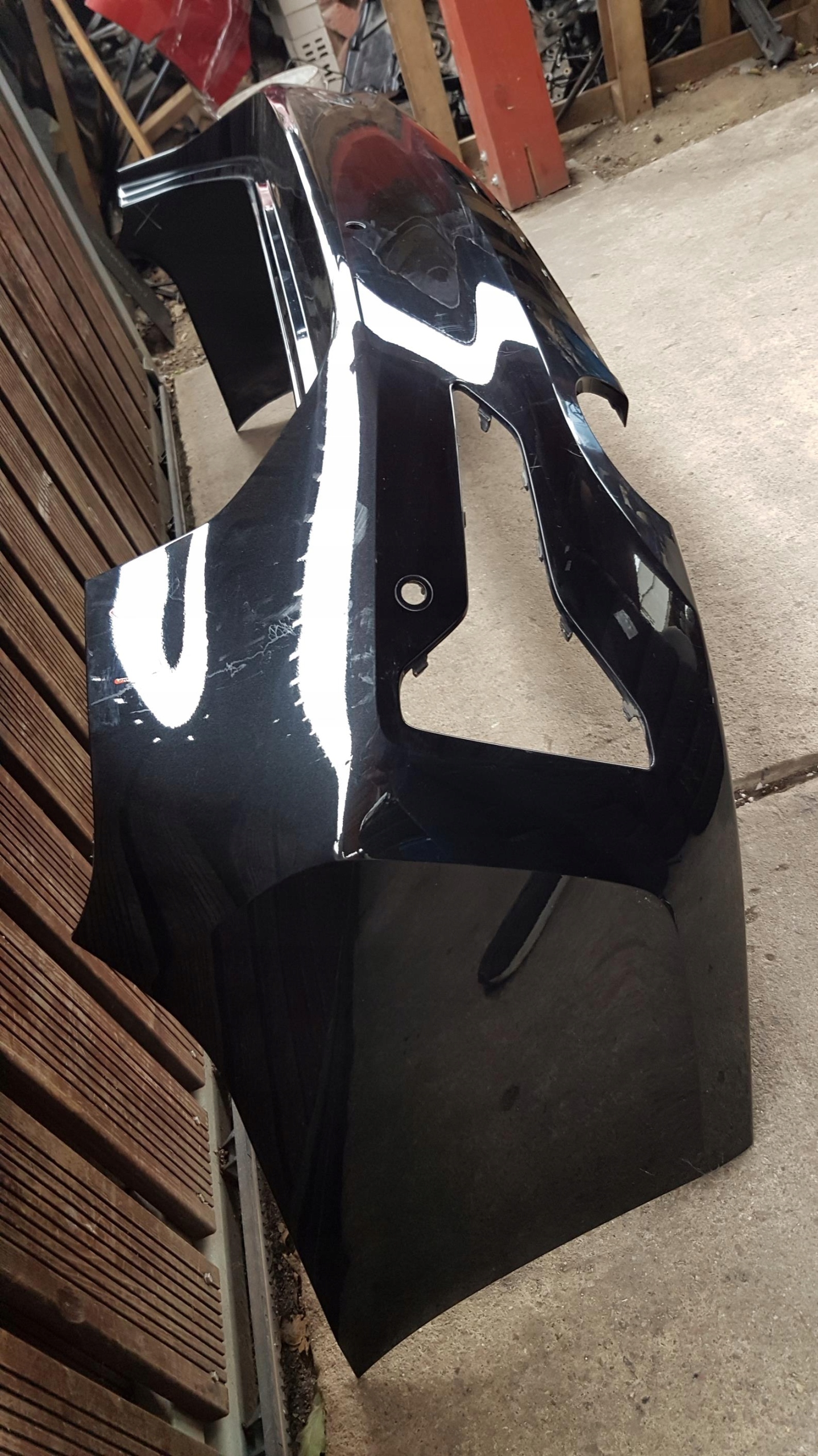 bumper rear BMW SERIA 3 G21 BLACK SAPHIRE