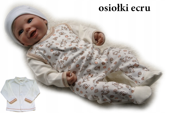 

Śpiochy śpioszki kaftanik 56 bawełniany