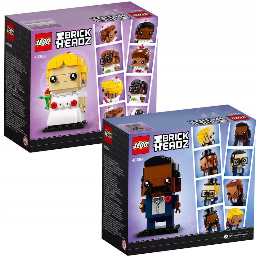 

Lego 40383 40384 Panna Pan Młody. Wesele