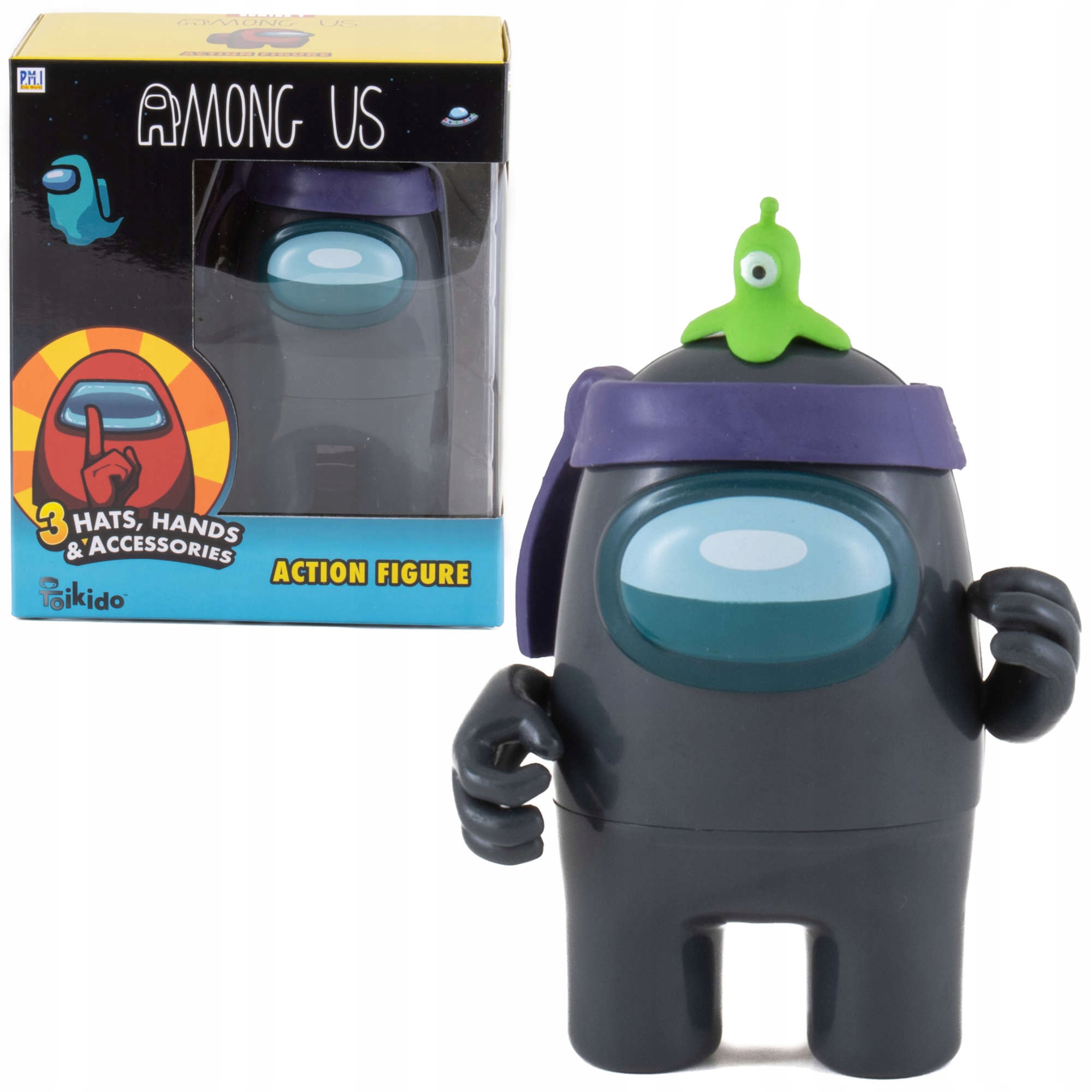 

Among Us Zestaw Duża Figurka Czarny Ninja + Akc.