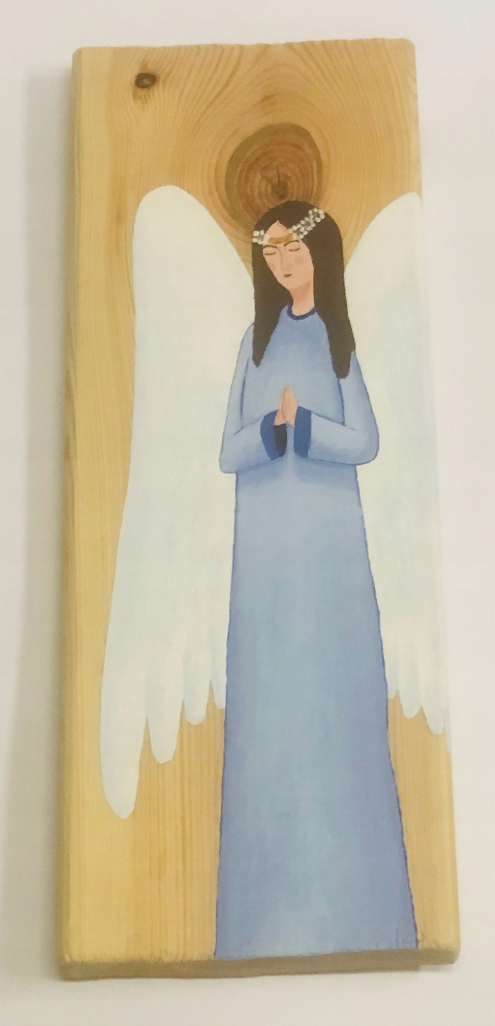 Anděl na Desce ručně malovaný