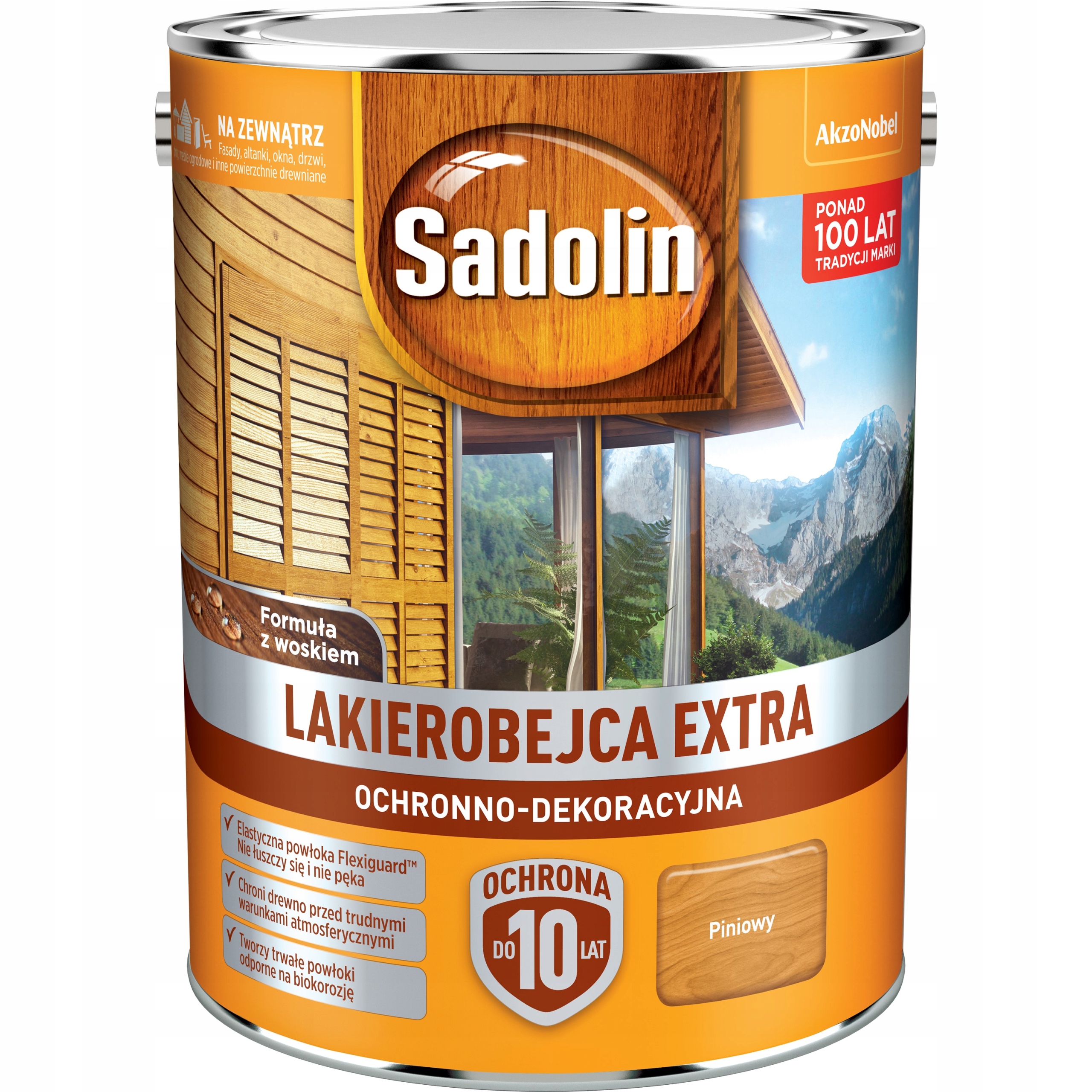 SADOLIN EXTRA Lakierobejca 5L Pinia