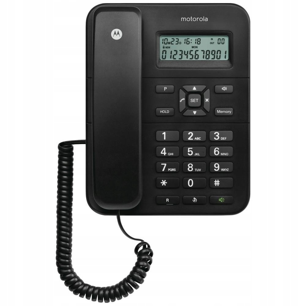 Nástěnný stolní telefon Motorola CT202 černý