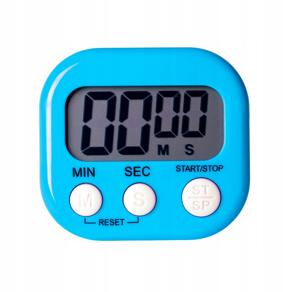 MINUTNIK CYFROWY LCD TIMER + STOPER Z MAGNESEM MIX