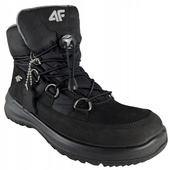 BUTY ŚNIEGOWCE DAMSKIE 4F ZIMOWE SPORTOWE WODOODPORNE OCIEPLANE 39 Kod producenta HJZ22-OBDH263-21S