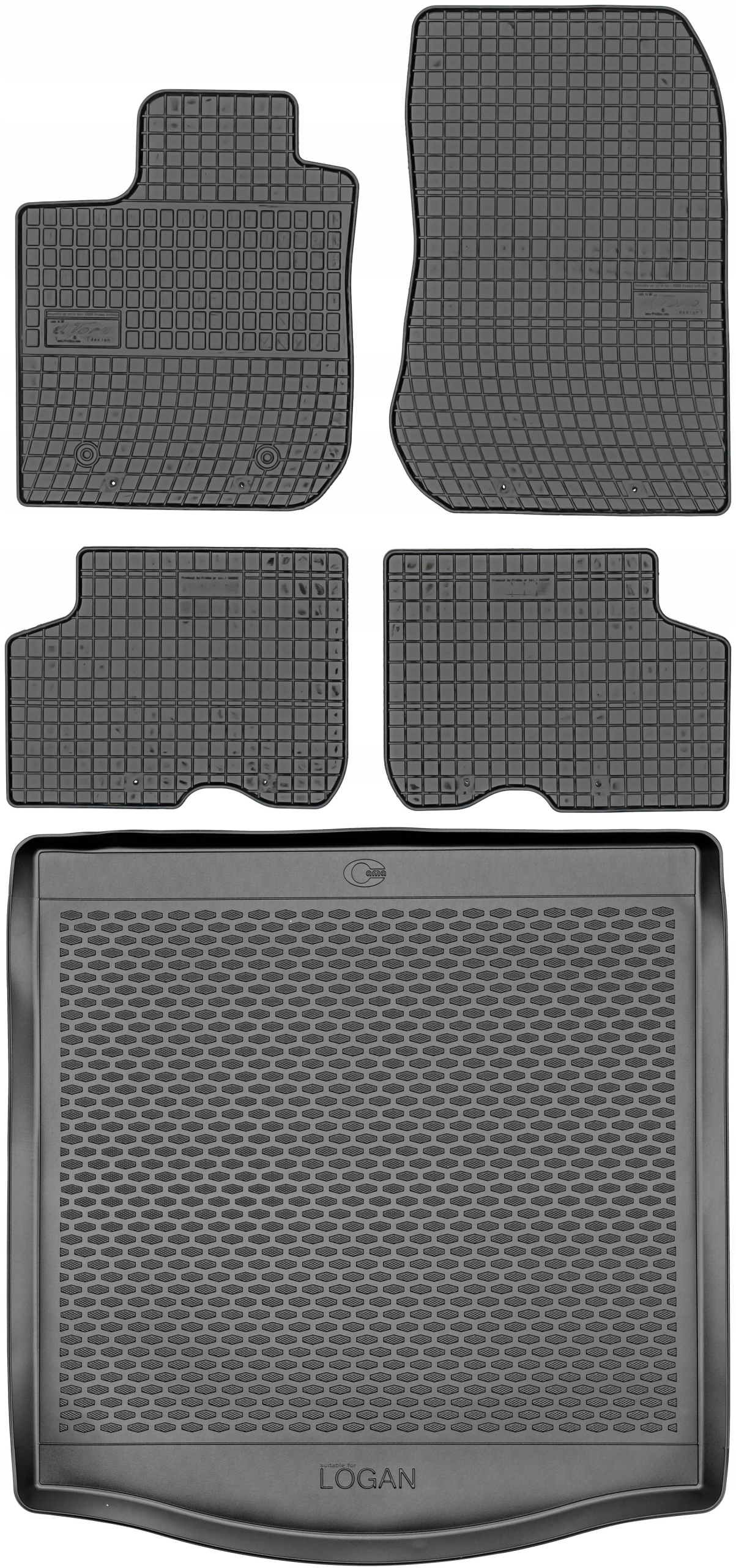 Dacia Logan II Sd 12-20 Podložka do kufra koberčeky