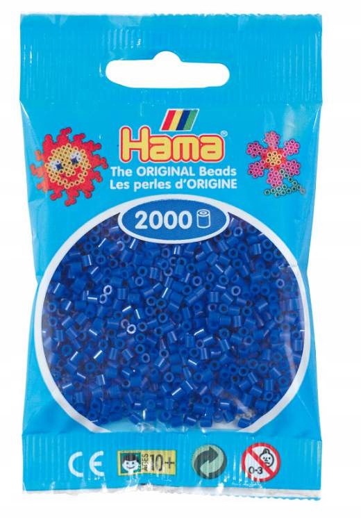 

Koraliki Mini 2000 Sztuk 501-08 Kolor Niebieski