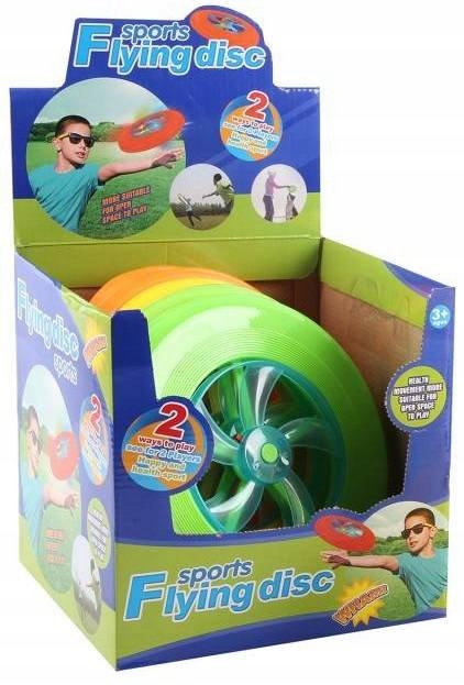 DLA DZIECI LATAJĄCY TALERZ FRISBEE DYSK LED ŚWIECI Kod producenta DYSK DLA DZIECI GRA ZRĘCZNOŚCIOWA