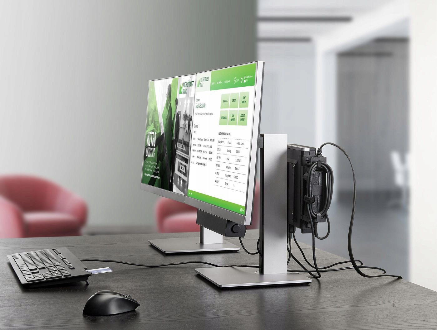 Hp Tenká Usb čtečka čipových karet (CCID) – dánská lokalizace
