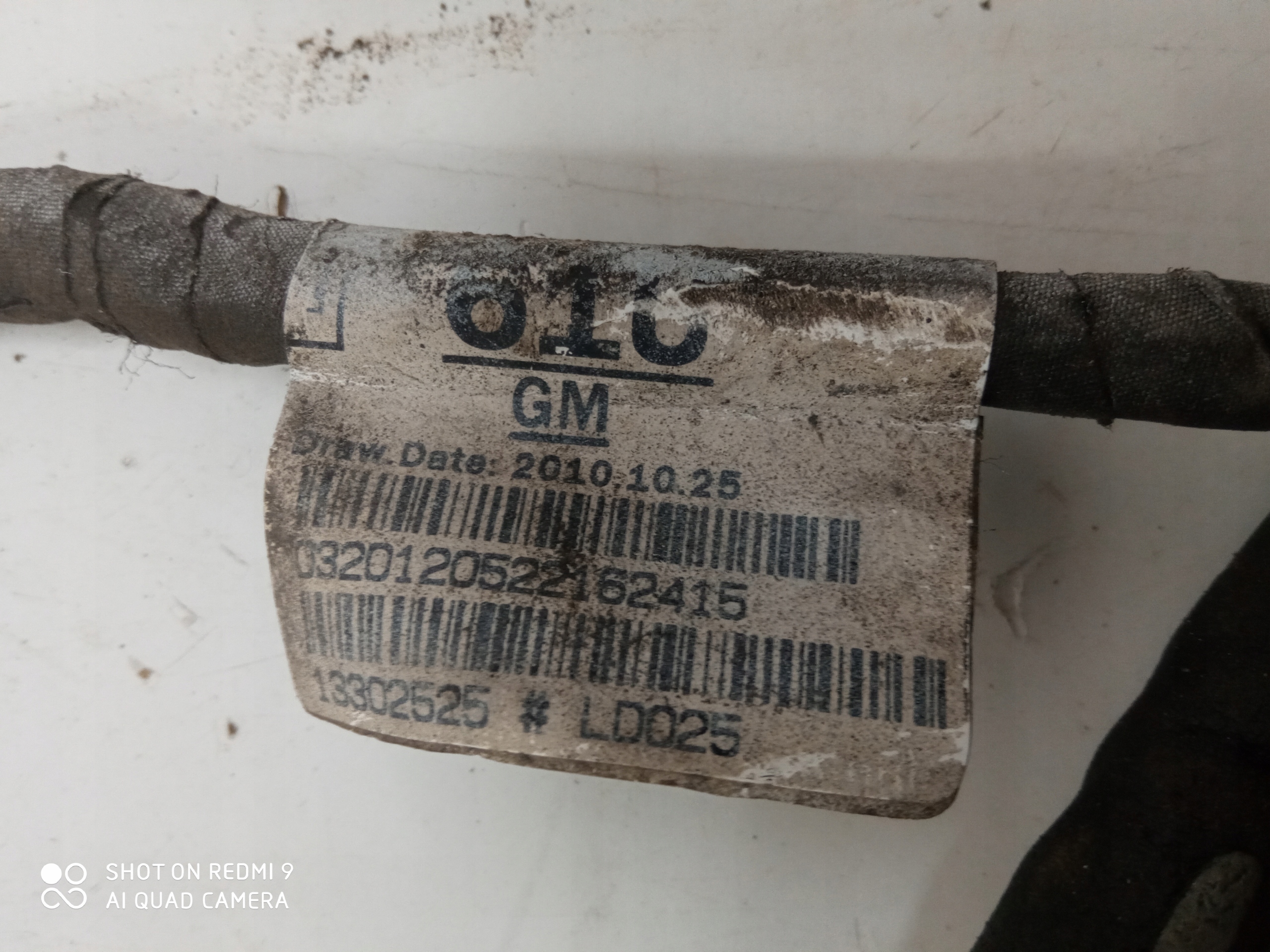 OPEL ZAFIRA C cablaggio cablaggio PDC Paraurti posteriore