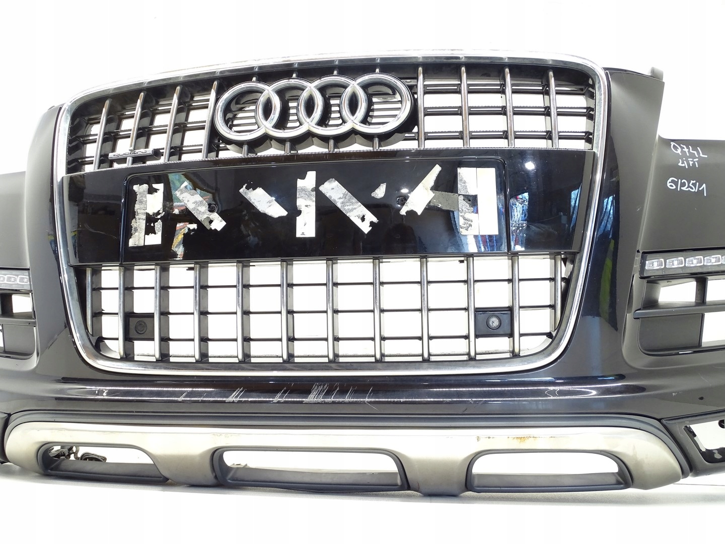 bumper front front AUDI Q7 4L LIFT ALLROAD XENON washer