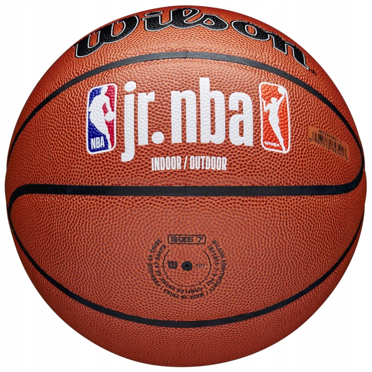 Piłka do koszykówki Wilson Jr NBA WZ2009801XB r.7 Kod producenta WZ2009801XB