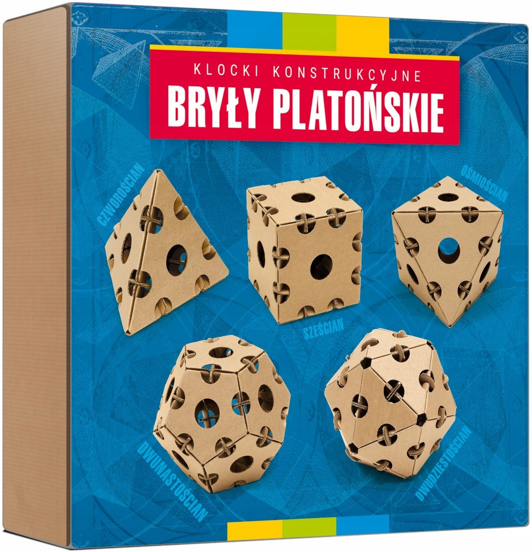 

Karton Klocki Konstrukcyjne Bryły Platońskie