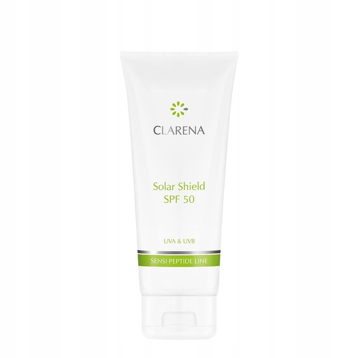 Clarena Solar Shield Spf 50, krém s ochranným Uv filtrem, 100 ml