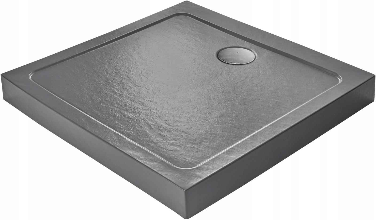 Brodzik akrylowy antracyt 90x90 cm Doros C Compact