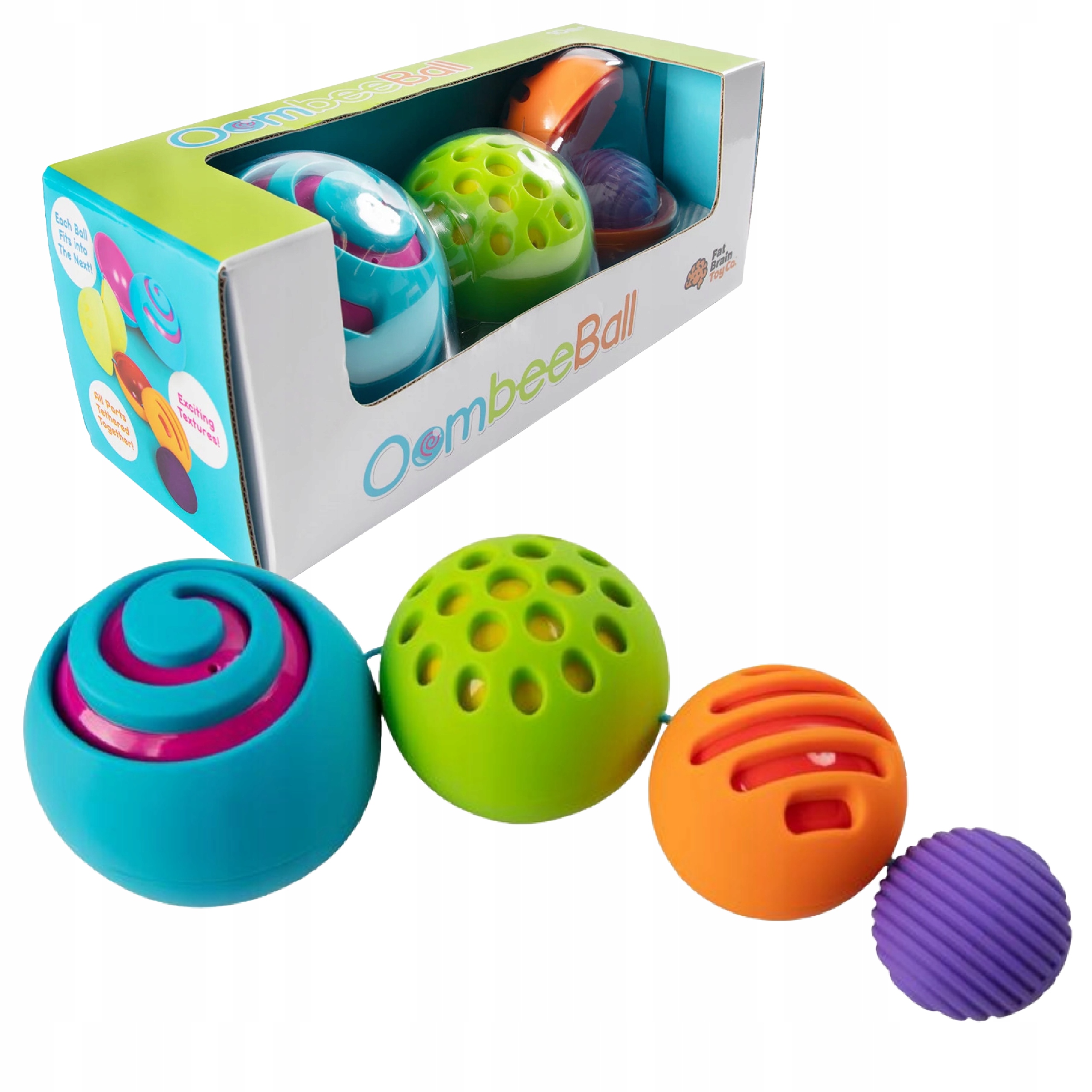 

Kula OombeeBall Matrioszka Fat Brain Toy