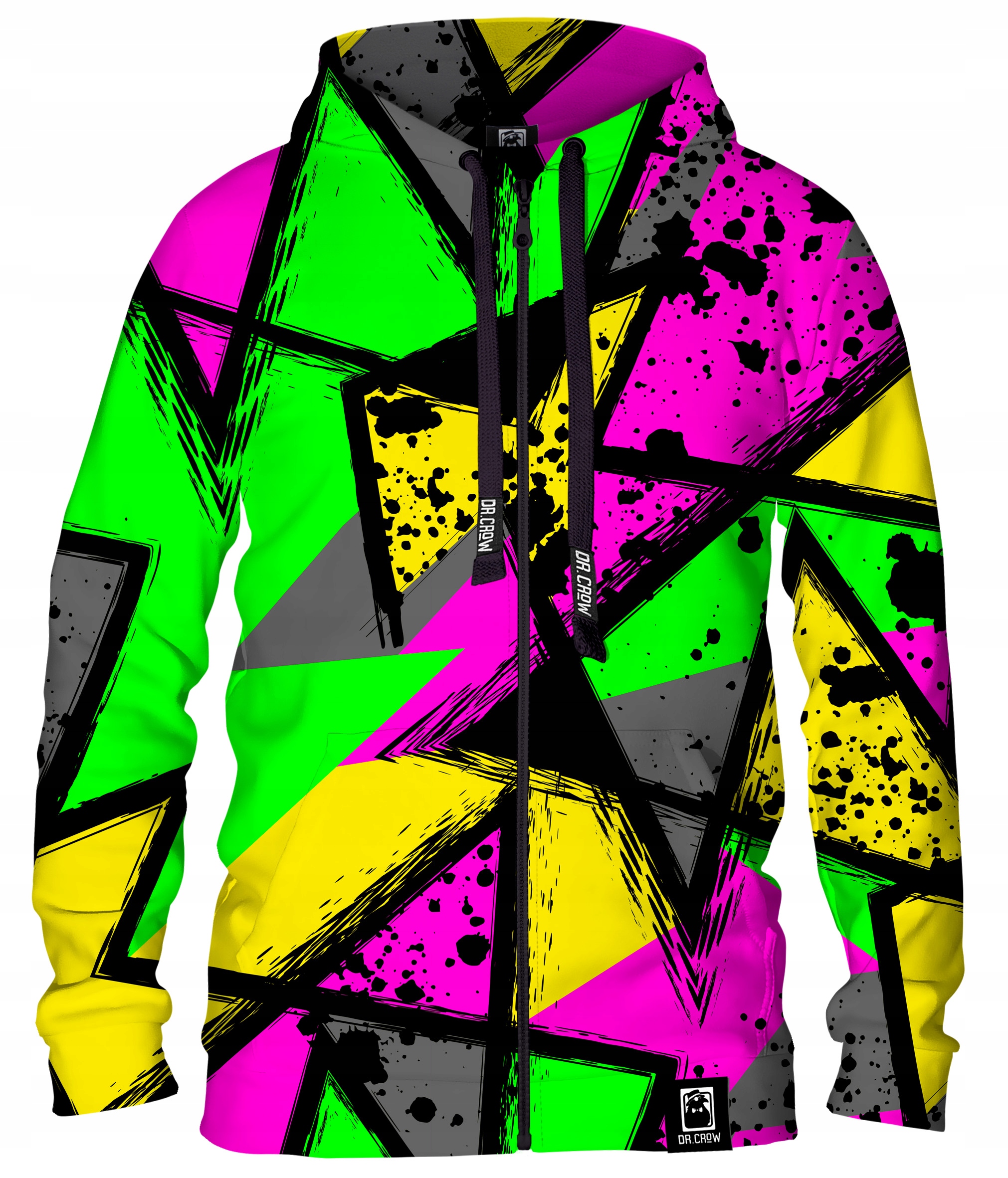 

Męska Bluza Rozpinana Nadruk Abstract Geom XL