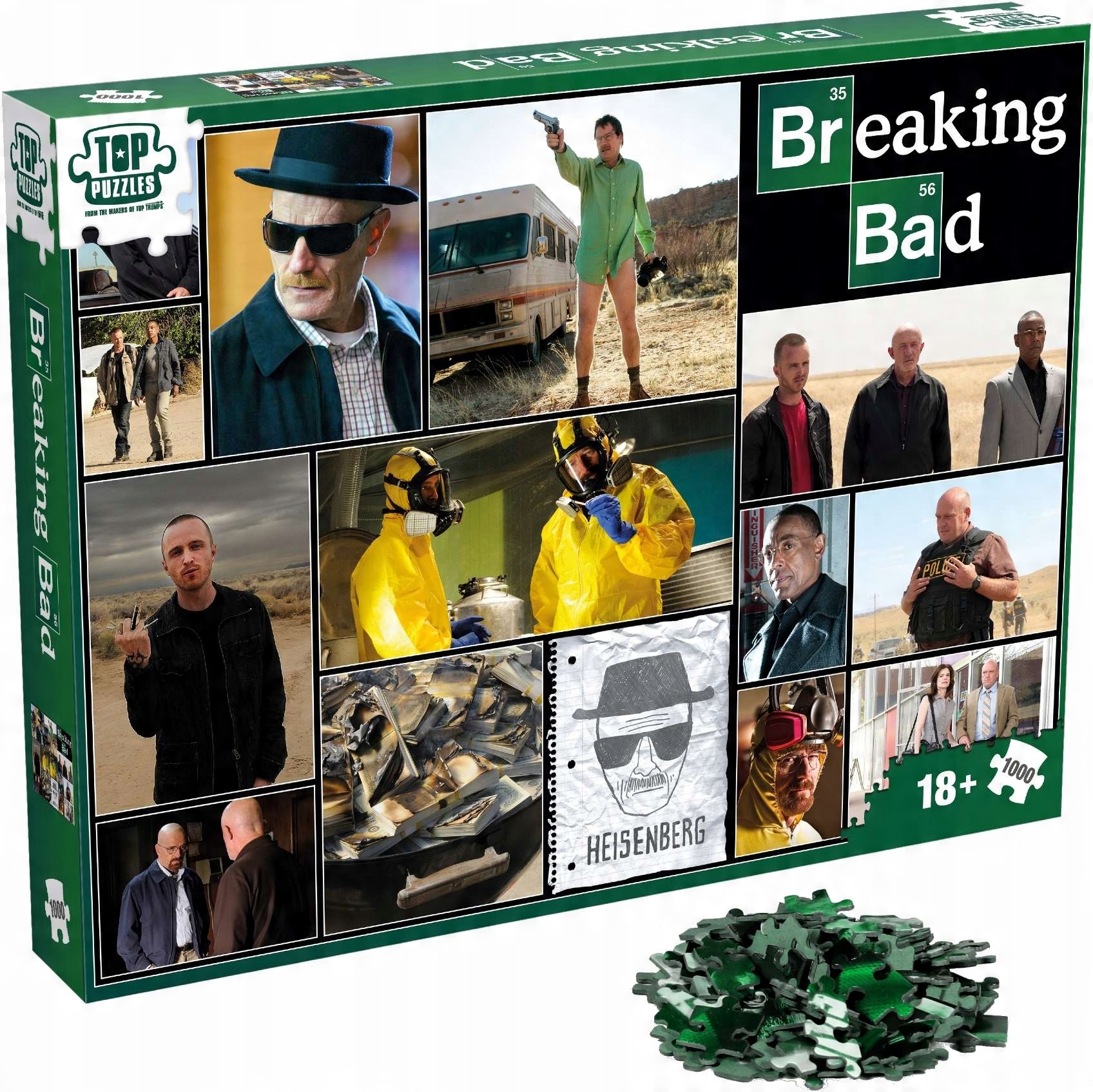 

Breaking Bad Puzzle 1000 El. Kolaż Sceny 18+