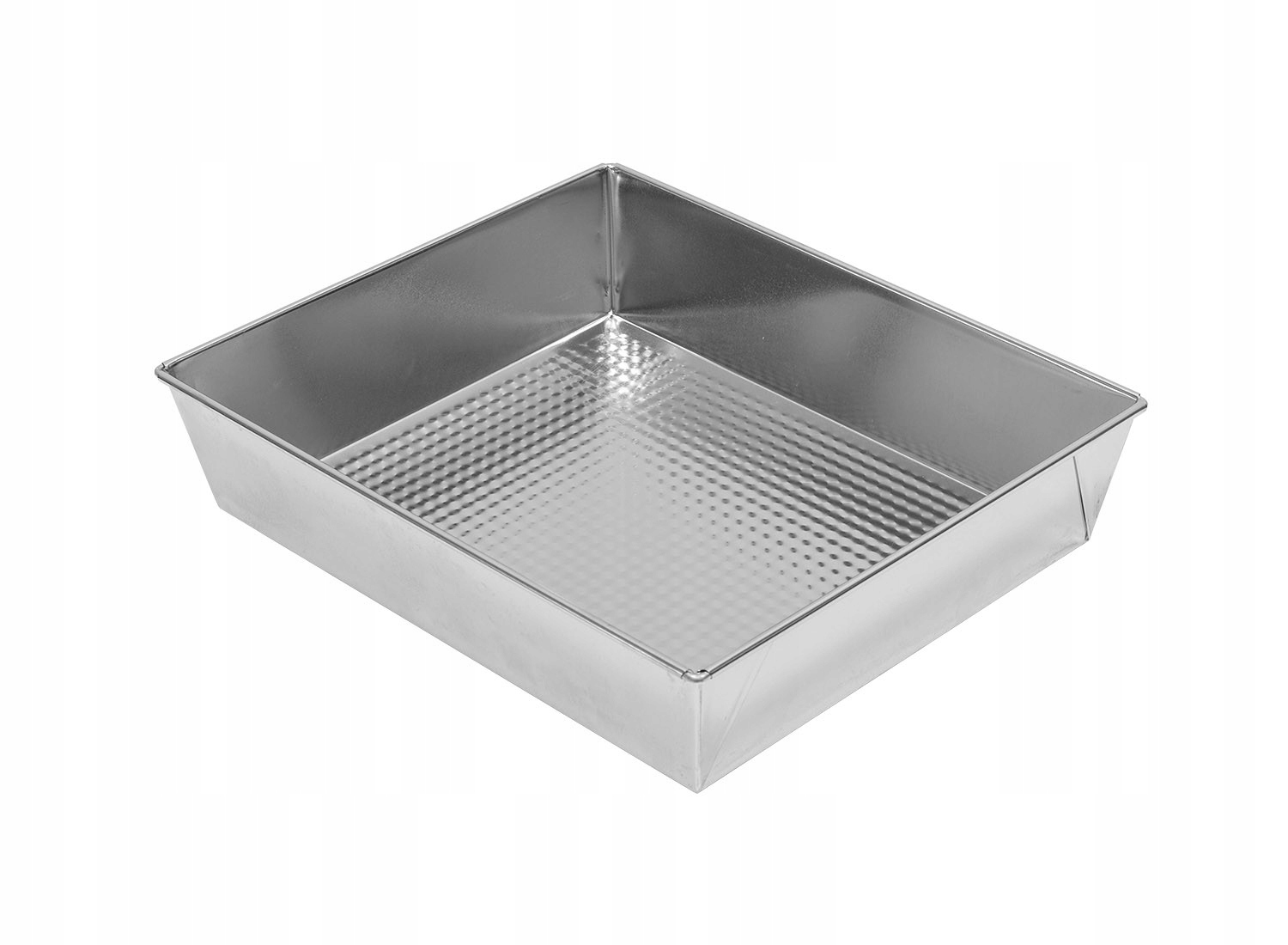 

Blacha forma do pieczenia fakturowana 23x23x6