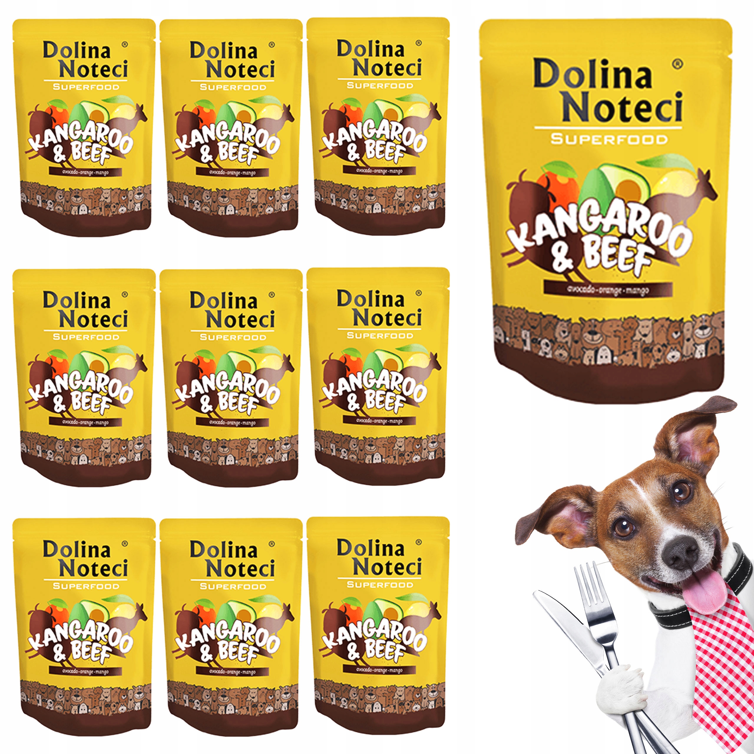 Levně Dolina Noteci Superfood pro psa Kangur 10 x 300 g